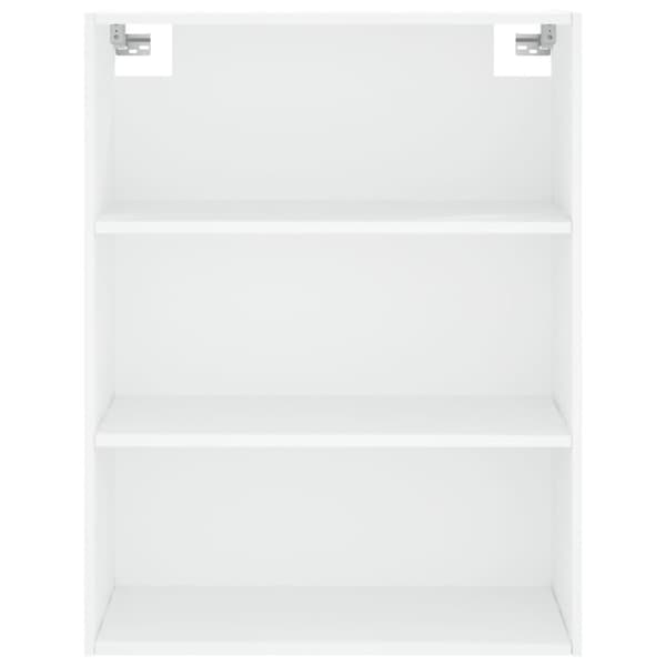 vidaXL Högskåp vit 69,5x34x180 cm konstruerat trä