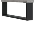 Miniatyrbilde 10 av 11: vidaXL Highboard grå sonoma 69,5x34x180 cm konstruert tre