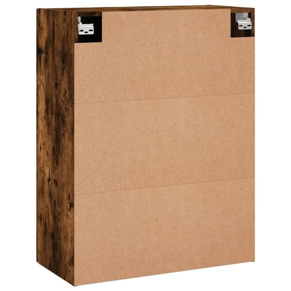 vidaXL vægskabe 2 stk. 69,5x34x90 cm røget sonoma-eg