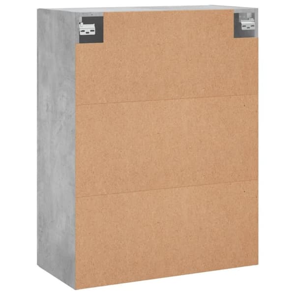 vidaXL vægskabe 2 stk. 69,5x34x90 cm betongrå