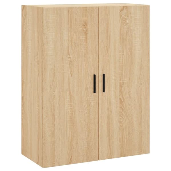 vidaXL vægskabe 2 stk. 69,5x34x90 cm sonoma-eg