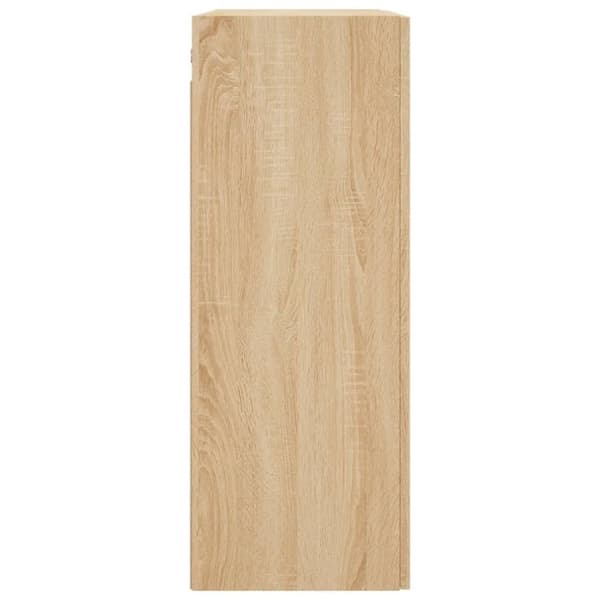 vidaXL vægskabe 2 stk. 69,5x34x90 cm sonoma-eg