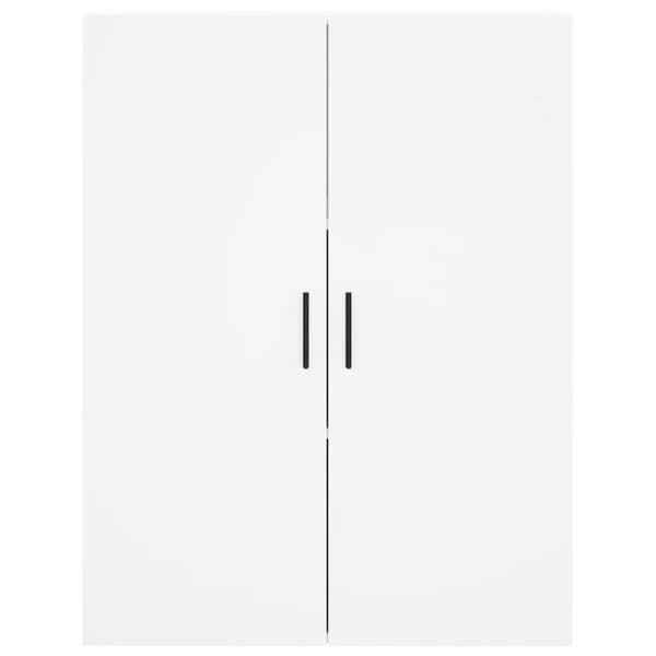 vidaXL Veggskap 2 stk hvit 69,5x34x90 cm