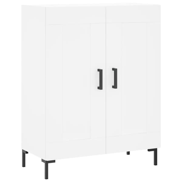 vidaXL Highboard hvit 69,5x34x180 cm konstruert tre