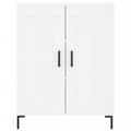 Miniatyrbilde 7 av 11: vidaXL Highboard hvit 69,5x34x180 cm konstruert tre