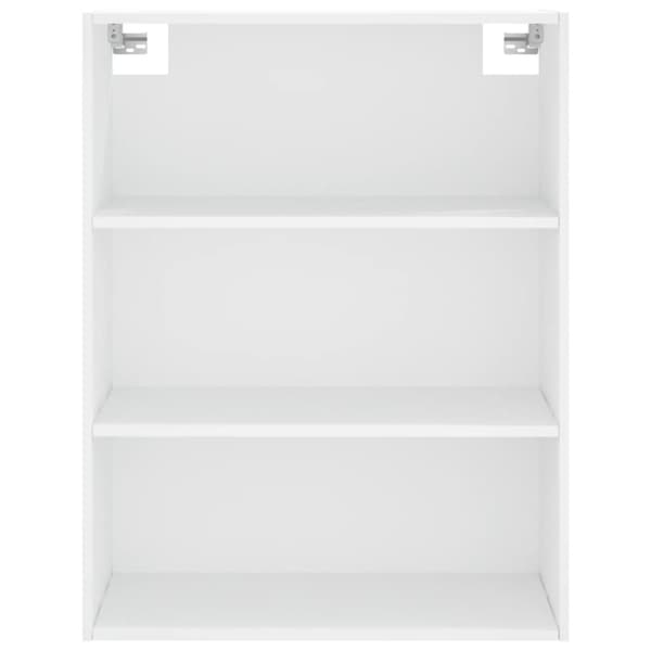 vidaXL Högskåp vit 69,5x34x180 cm konstruerat trä