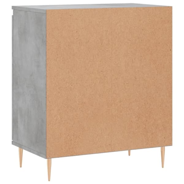 vidaXL Senkki betoninharmaa 60x35x70 cm tekninen puu