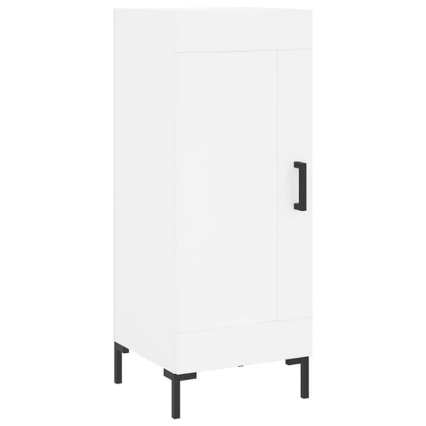 vidaXL skab 34,5x34x180 cm konstrueret træ hvid