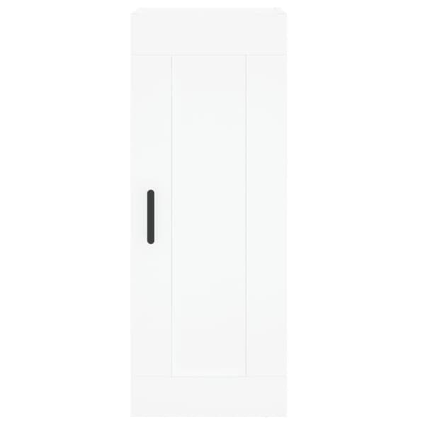 vidaXL Högskåp vit 34,5x34x180 cm konstruerat trä