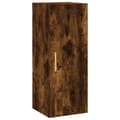Miniatyrbilde 6 av 11: vidaXL Highboard røkt eik 34,5x34x180 cm konstruert tre