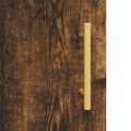Miniatyrbilde 9 av 11: vidaXL Highboard røkt eik 34,5x34x180 cm konstruert tre