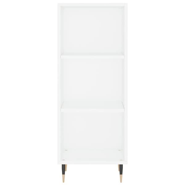 vidaXL skab 34,5x34x180 cm konstrueret træ hvid