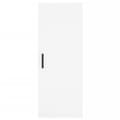 Miniatyrbilde 8 av 11: vidaXL Highboard hvit 34,5x34x180 cm konstruert tre
