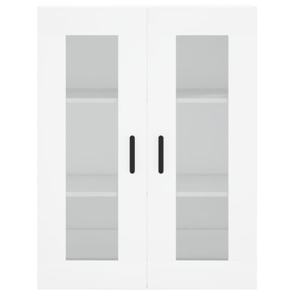 vidaXL Highboard hvit 69,5x34x180 cm konstruert tre