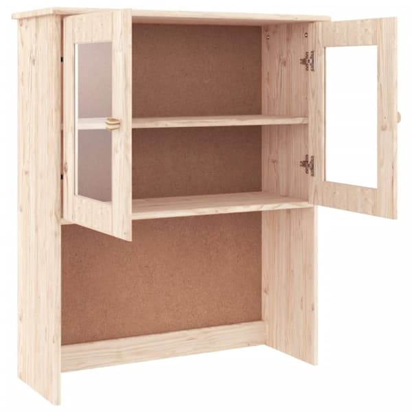 vidaXL skabstop til skænk ALTA 77x30x92 cm massivt fyrretræ