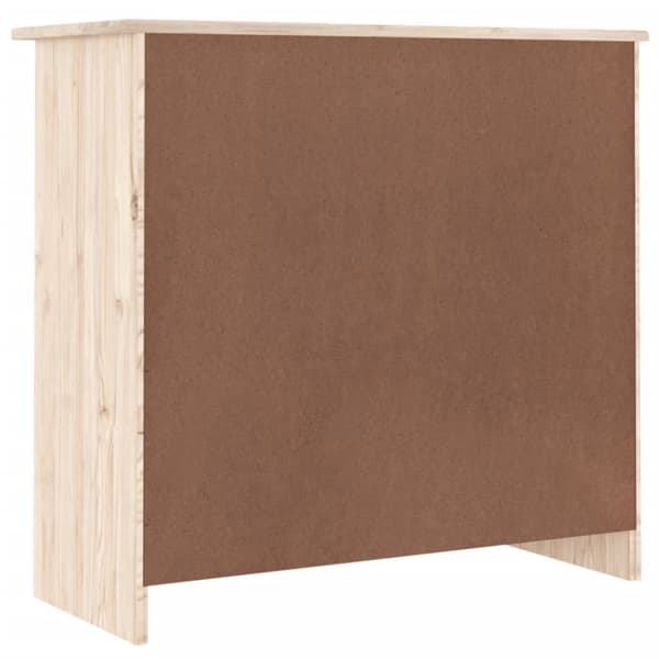 vidaXL Skjenk ALTA 77x35x73 cm heltre furu