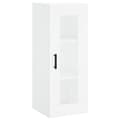 Miniatyrbilde 5 av 11: vidaXL Highboard hvit 34,5x34x180 cm konstruert tre