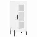 Miniatyrbilde 7 av 11: vidaXL Highboard hvit 34,5x34x180 cm konstruert tre