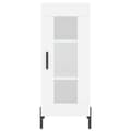 Miniatyrbilde 8 av 11: vidaXL Highboard hvit 34,5x34x180 cm konstruert tre