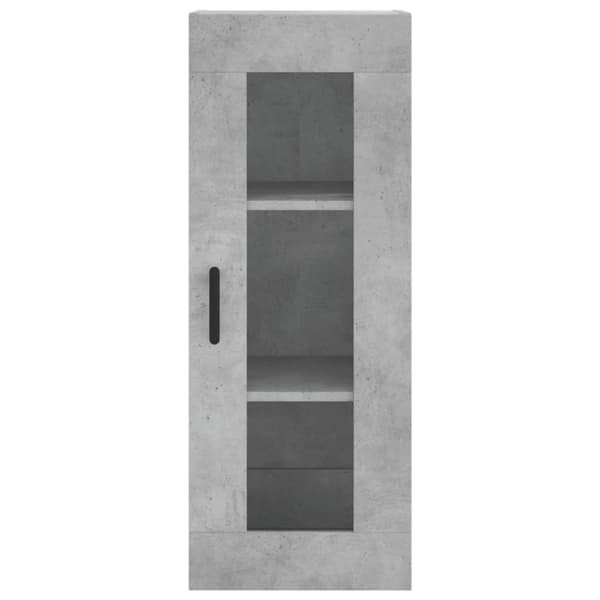 vidaXL skab 34,5x34x180 cm konstrueret træ betongrå