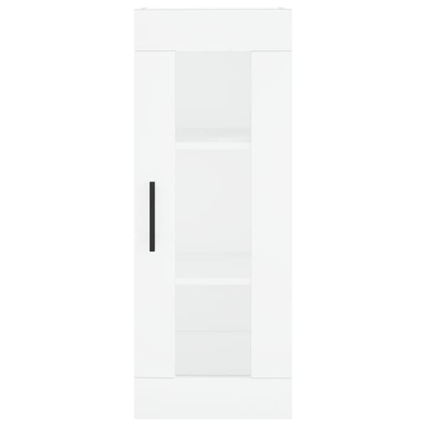vidaXL skab 34,5x34x180 cm konstrueret træ hvid