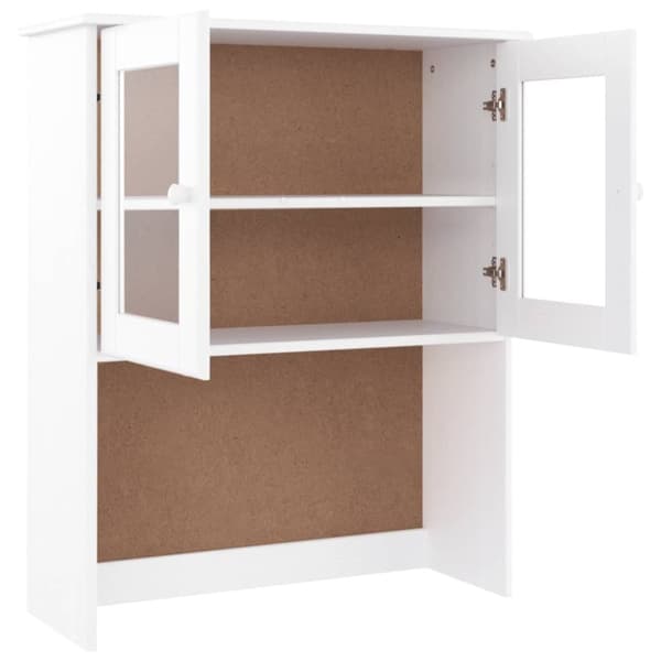vidaXL Topp til kommode ALTA hvit 77x30x92 cm heltre furu