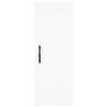 Miniatyrbilde 7 av 11: vidaXL Highboard hvit 34,5x34x180 cm konstruert tre