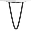 Miniatyrbilde 11 av 11: vidaXL Highboard hvit 34,5x34x180 cm konstruert tre