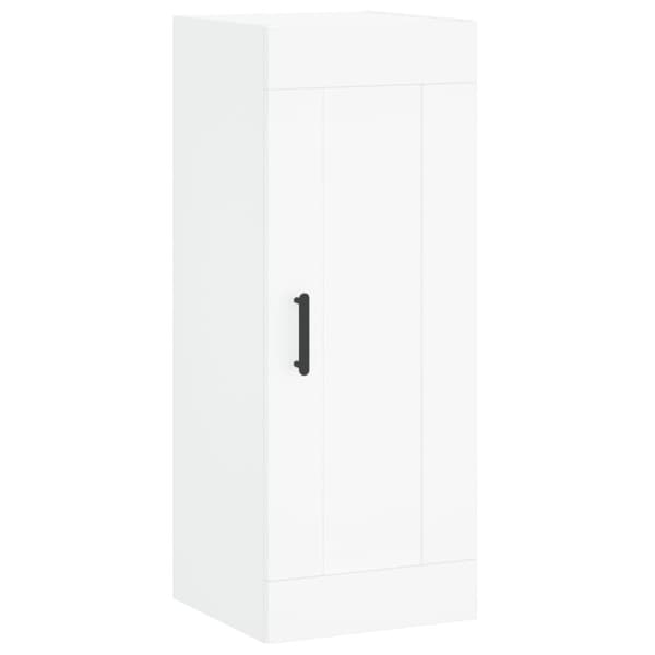 vidaXL skab 34,5x34x180 cm konstrueret træ hvid