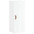 Miniatyrbilde 8 av 11: vidaXL Highboard høyglans hvit 34,5x34x180 cm konstruert tre