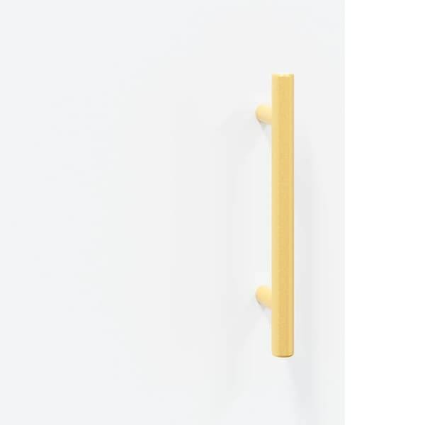 vidaXL højskab 69,5x34x180 cm konstrueret træ hvid