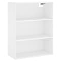 Miniatyrbilde 5 av 11: vidaXL Highboard hvit 69,5x34x180 cm konstruert tre