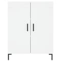 Miniatyrbilde 8 av 11: vidaXL Highboard hvit 69,5x34x180 cm konstruert tre