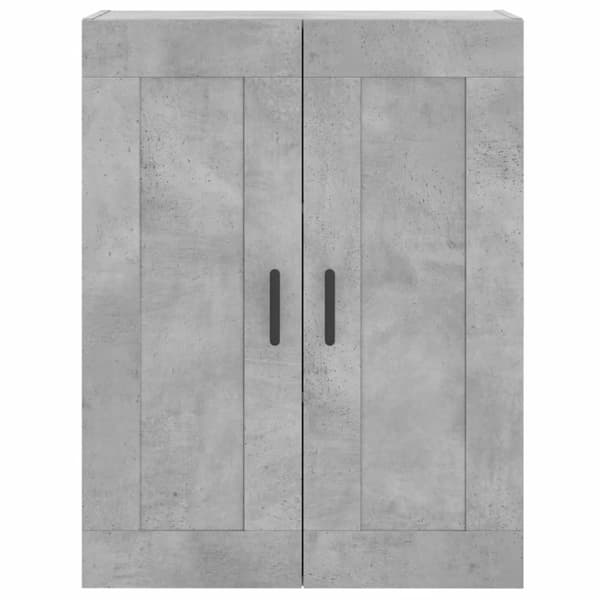 vidaXL højskab 69,5x34x180 cm konstrueret træ betongrå