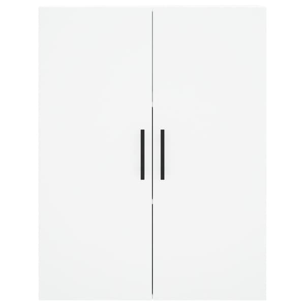 vidaXL Highboard hvit 69,5x34x180 cm konstruert tre