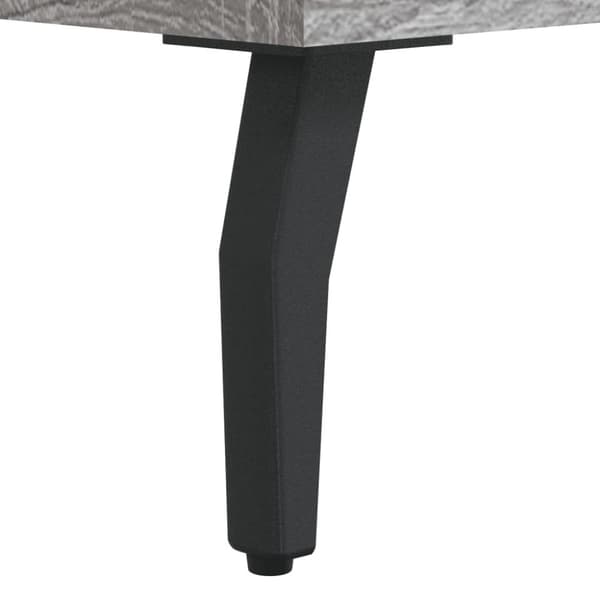 vidaXL Highboard grå sonoma 69,5x34x180 cm konstruert tre