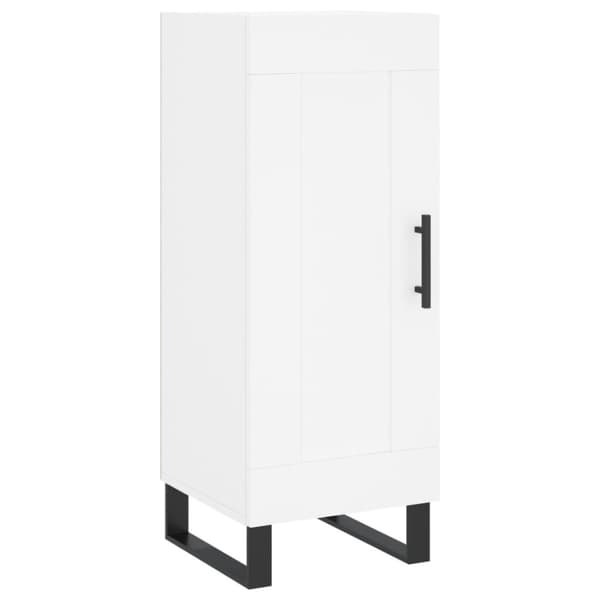 vidaXL skab 34,5x34x180 cm konstrueret træ hvid