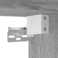 Miniatyrbilde 9 av 11: vidaXL Highboard grå sonoma 34,5x34x180 cm konstruert tre