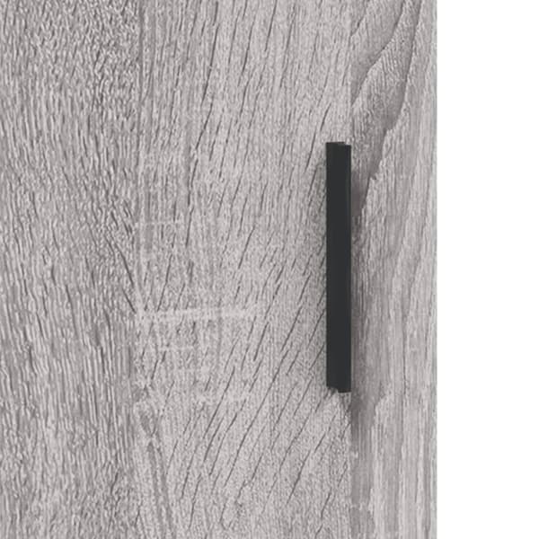vidaXL Highboard grå sonoma 69,5x34x180 cm konstruert tre