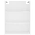 Miniatyrbilde 6 av 11: vidaXL Highboard hvit 69,5x34x180 cm konstruert tre