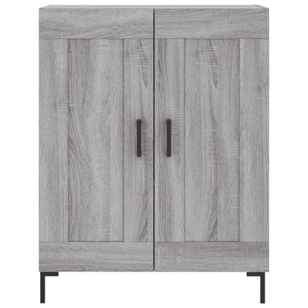 vidaXL Senkki harmaa Sonoma 69,5x34x90 cm tekninen puu