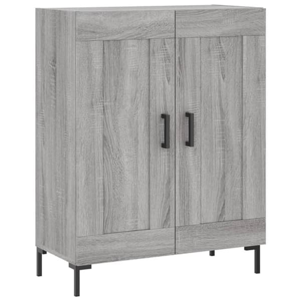 vidaXL Senkki harmaa Sonoma 69,5x34x90 cm tekninen puu