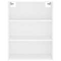 Miniatyrbilde 6 av 11: vidaXL Highboard hvit 69,5x34x180 cm konstruert tre