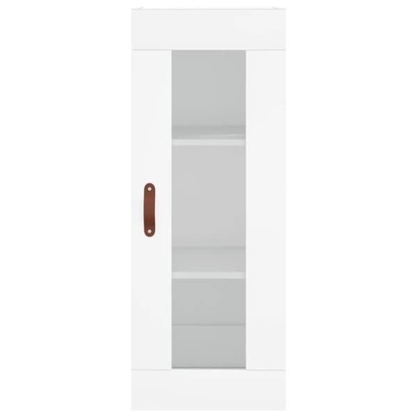 vidaXL skab 34,5x34x180 cm konstrueret træ hvid