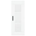 Miniatyrbilde 7 av 11: vidaXL Highboard hvit 34,5x34x180 cm konstruert tre