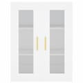 Miniatyrbilde 6 av 11: vidaXL Highboard hvit 69,5x34x180 cm konstruert tre