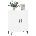 Miniatyrbilde 2 av 11: vidaXL Skjenk hvit 69,5x34x90 cm konstruert tre