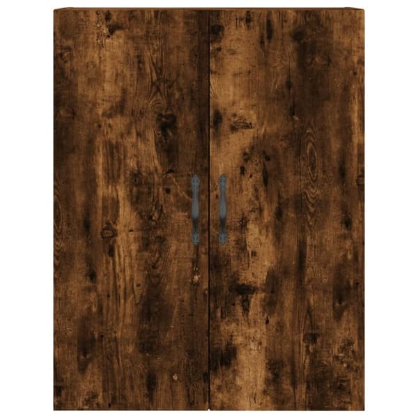 vidaXL vægskab 69,5x34x90 cm konstrueret træ røget sonoma-eg