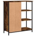 Miniatyrbilde 8 av 11: vidaXL Skjenk røkt eik 70x30x80 cm konstruert tre