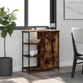 Miniatyrbilde 2 av 11: vidaXL Skjenk røkt eik 70x30x80 cm konstruert tre